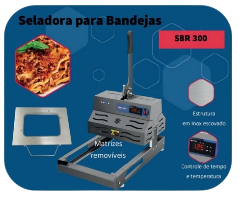 Seladora para Bandejas - SBR 300